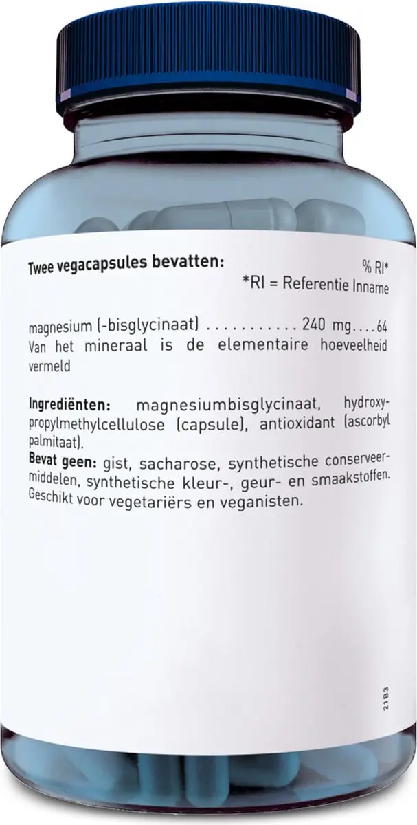 Orthica Magnesium Bisglycinaat-120 - 240 Capsules