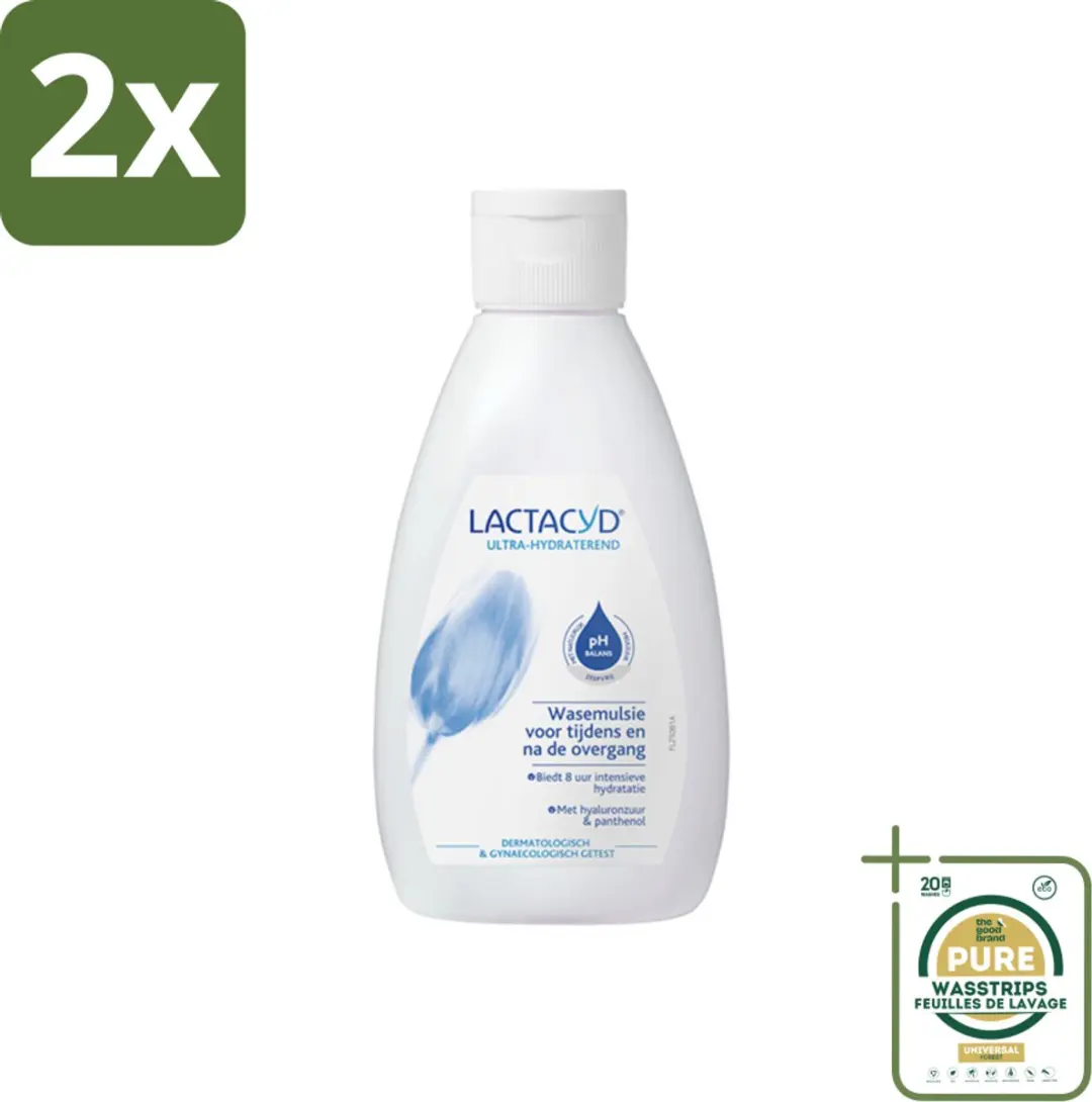 Lactacyd Ultra Hydraterend Wasemulsie 400ml