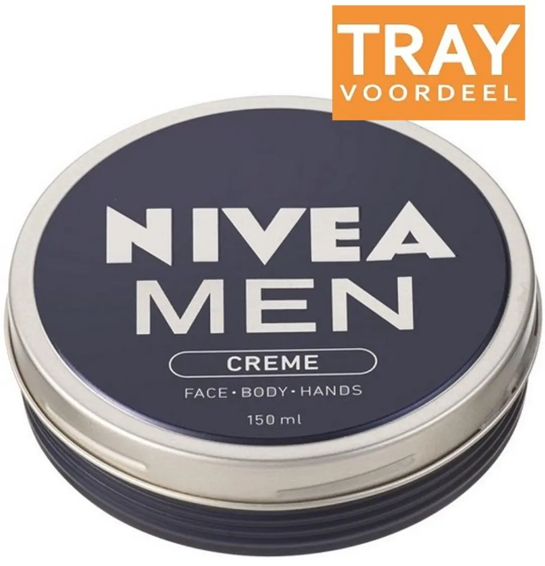 NIVEA Men Crème Gezicht Lichaam Handen 30x150ml