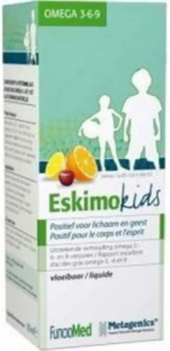 Metagenics Eskimo Kids Tutti-Frutti Visolie 105ml