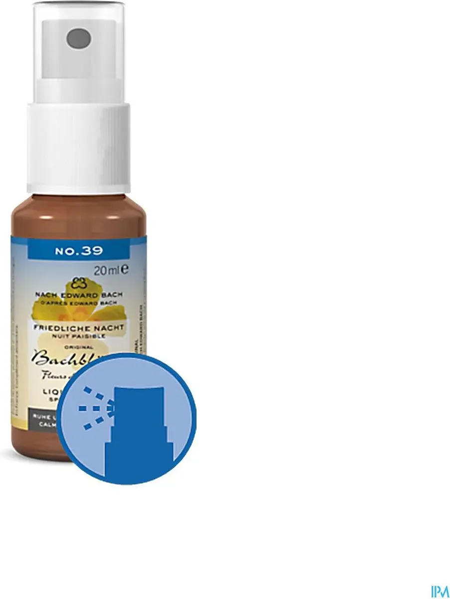 Bach Bio N°39 Noodgevallen Nacht Spray 20ml