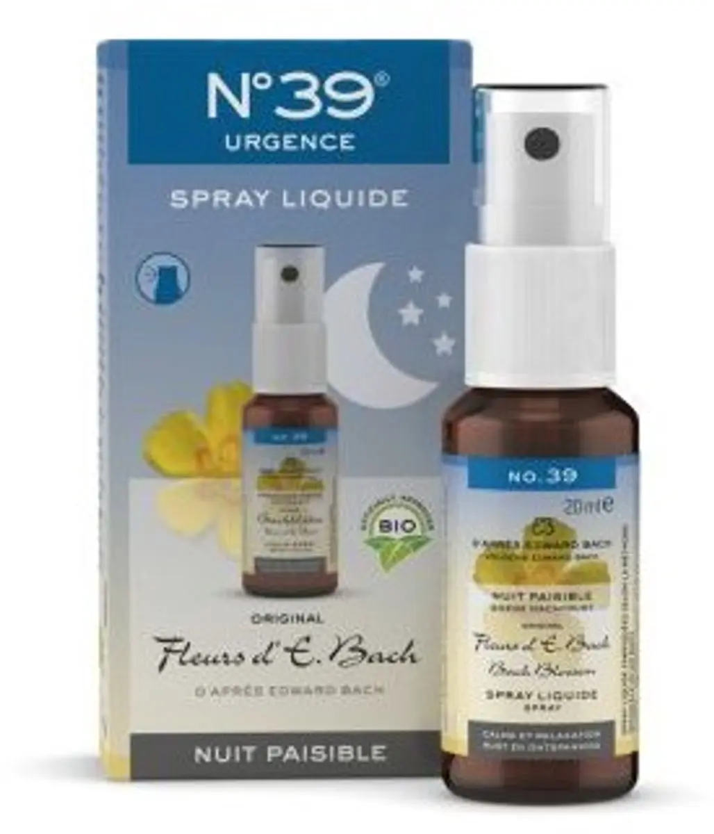 Bach Bio N°39 Noodgevallen Nacht Spray 20ml