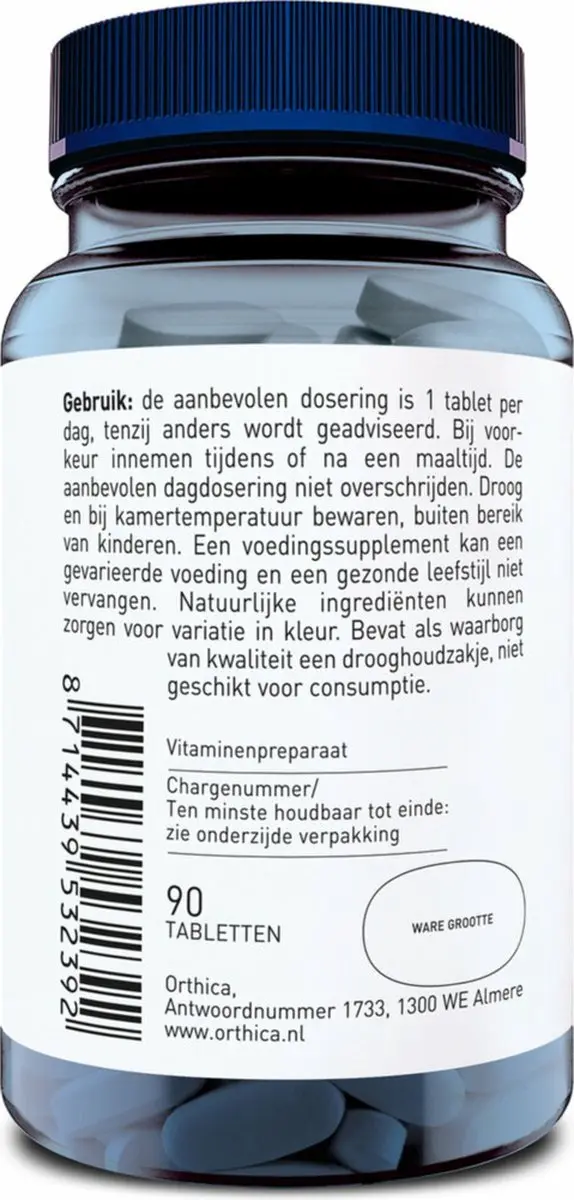 Orthica B12 1000 SR Vitamine B12 - 90 Tabletten