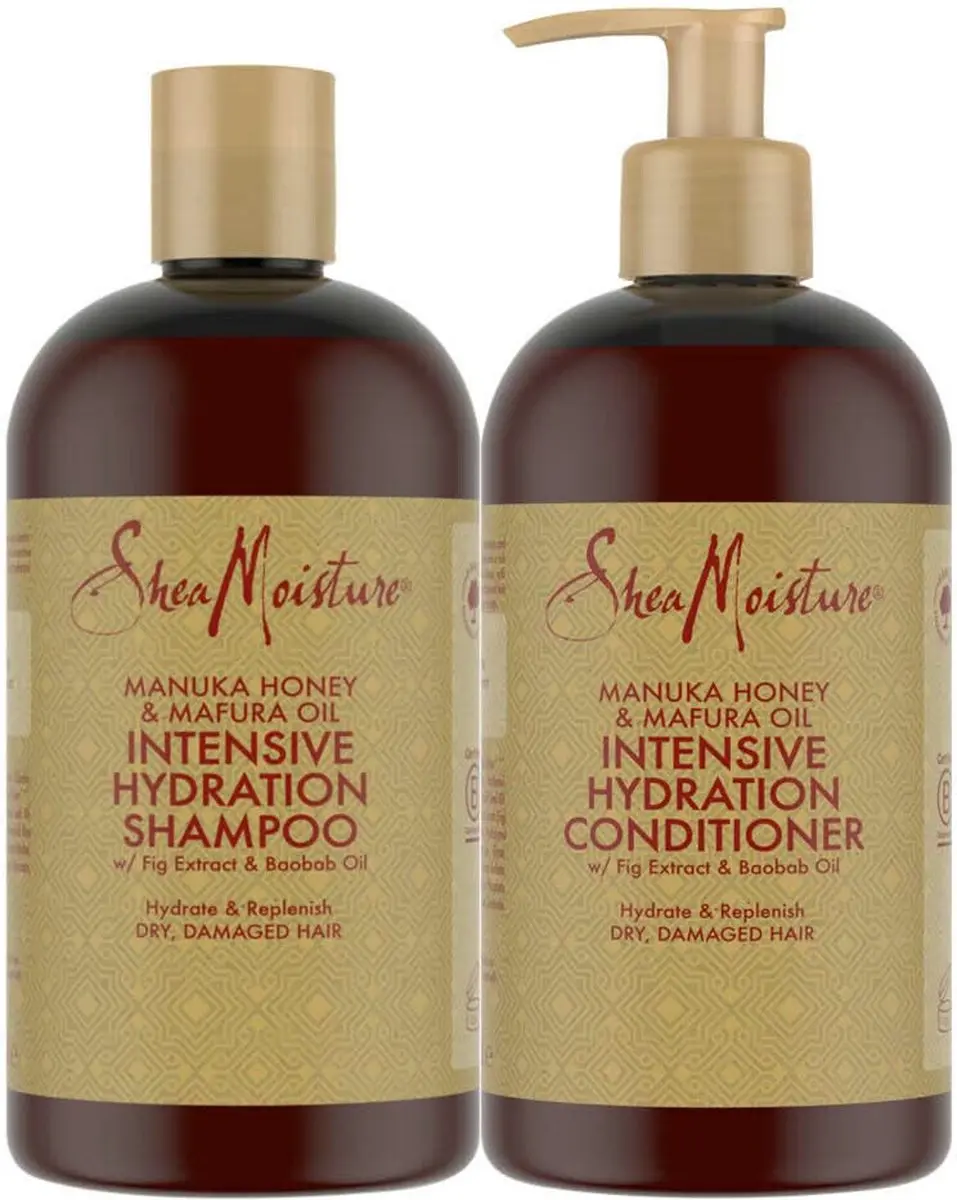 Shea Moisture Manuka Honey & Mafura Haarpakket 384ml