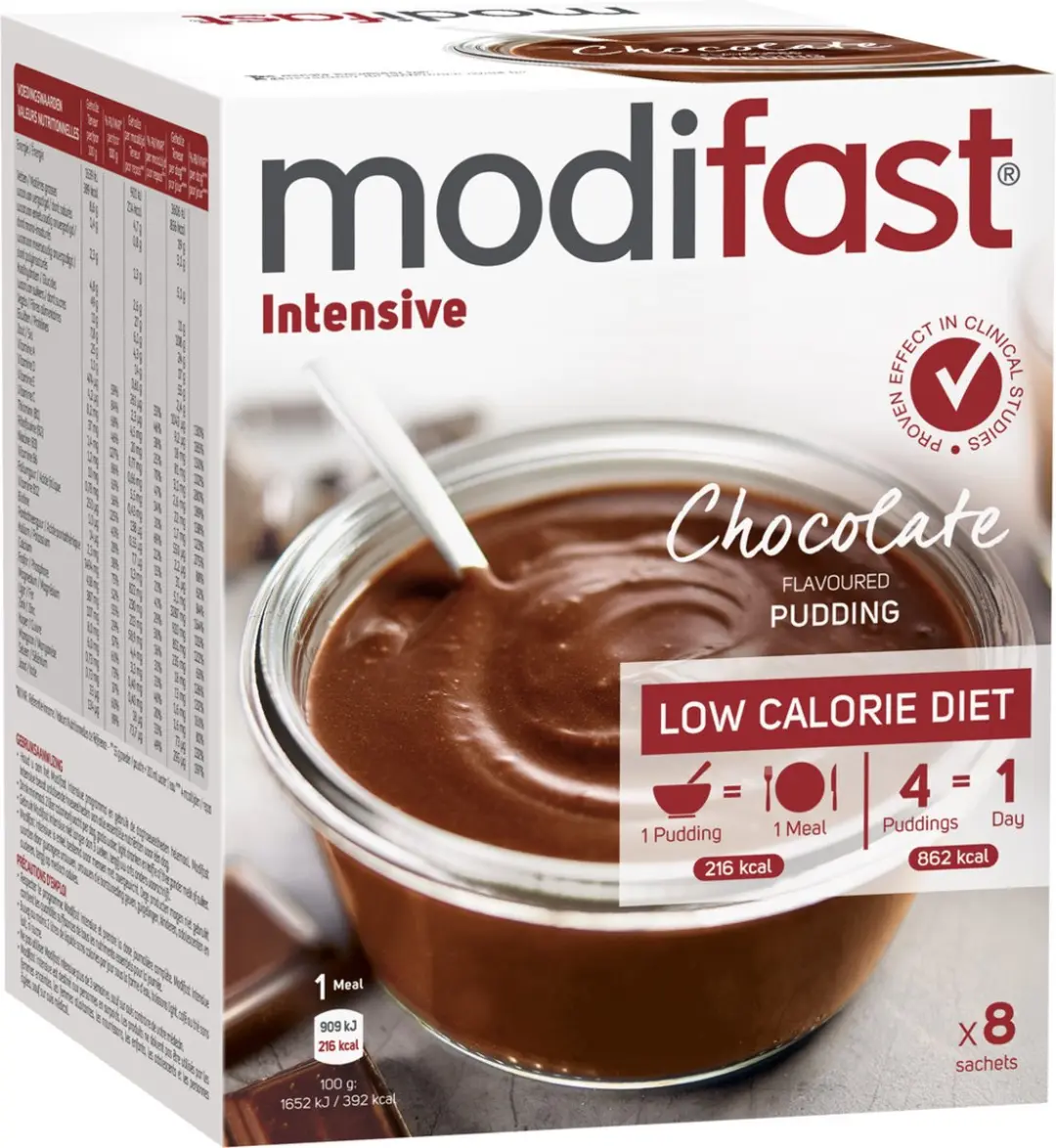 Modifast Intensive Pudding Chocolade