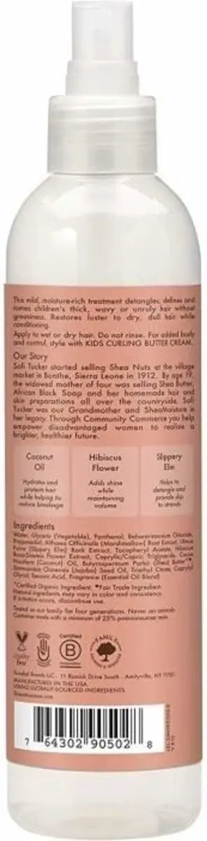 Shea Moisture Coconut & Hibiscus Kids Extra Moisturizing Detangler 237ml