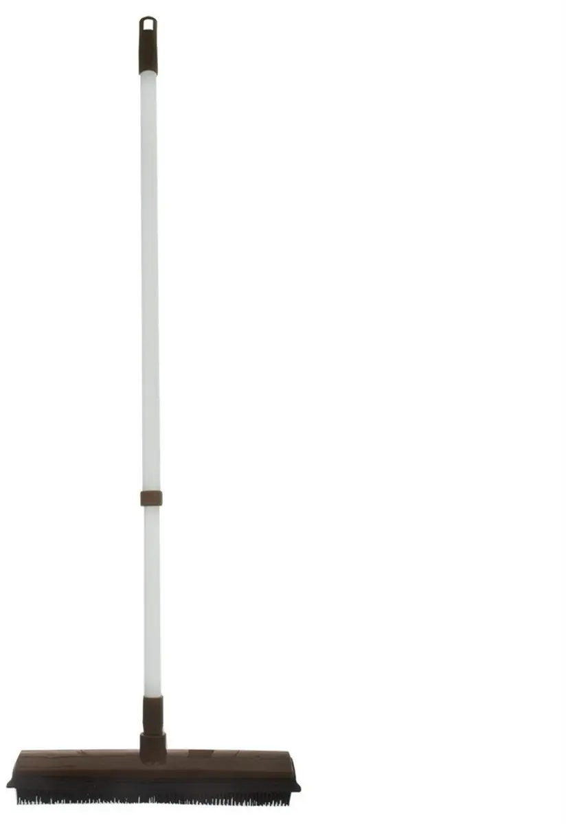 Orion Telescoopstalen Rubber Bezem 73-126cm - Waterspuit