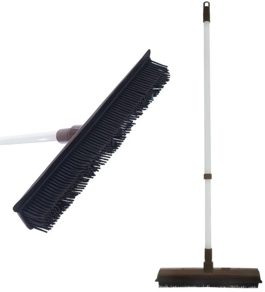 Orion Telescoopstalen Rubber Bezem 73-126cm
