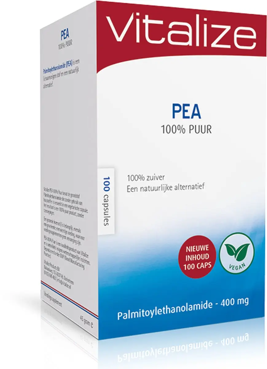 Vitalize PEA 100% Puur 100 Capsules