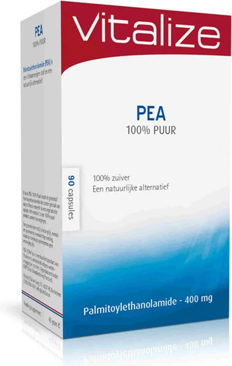 Vitalize PEA 100% Puur 100 Capsules - 400mg