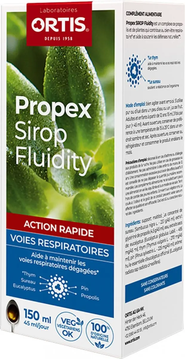 Ortis Propex Fluidity Siroop 150ml