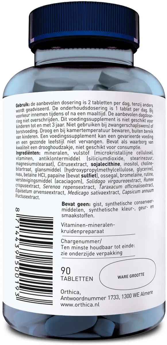 Orthica Multi 4 All Multivitamine 90 tabletten