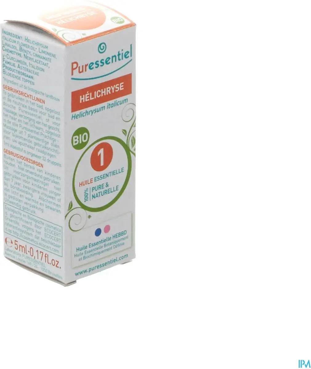 Puressentiel Helichrysum Bio Etherische Olie 5ml