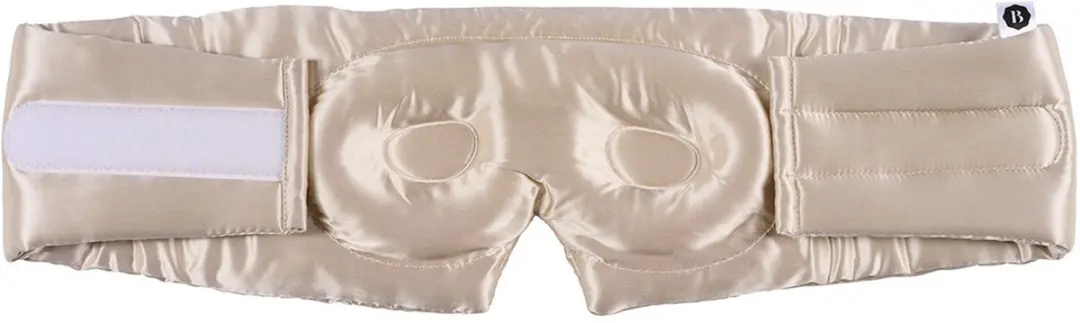 Beauty Pillow Luxury Silk 3D Mask - 22 Momme Champagne