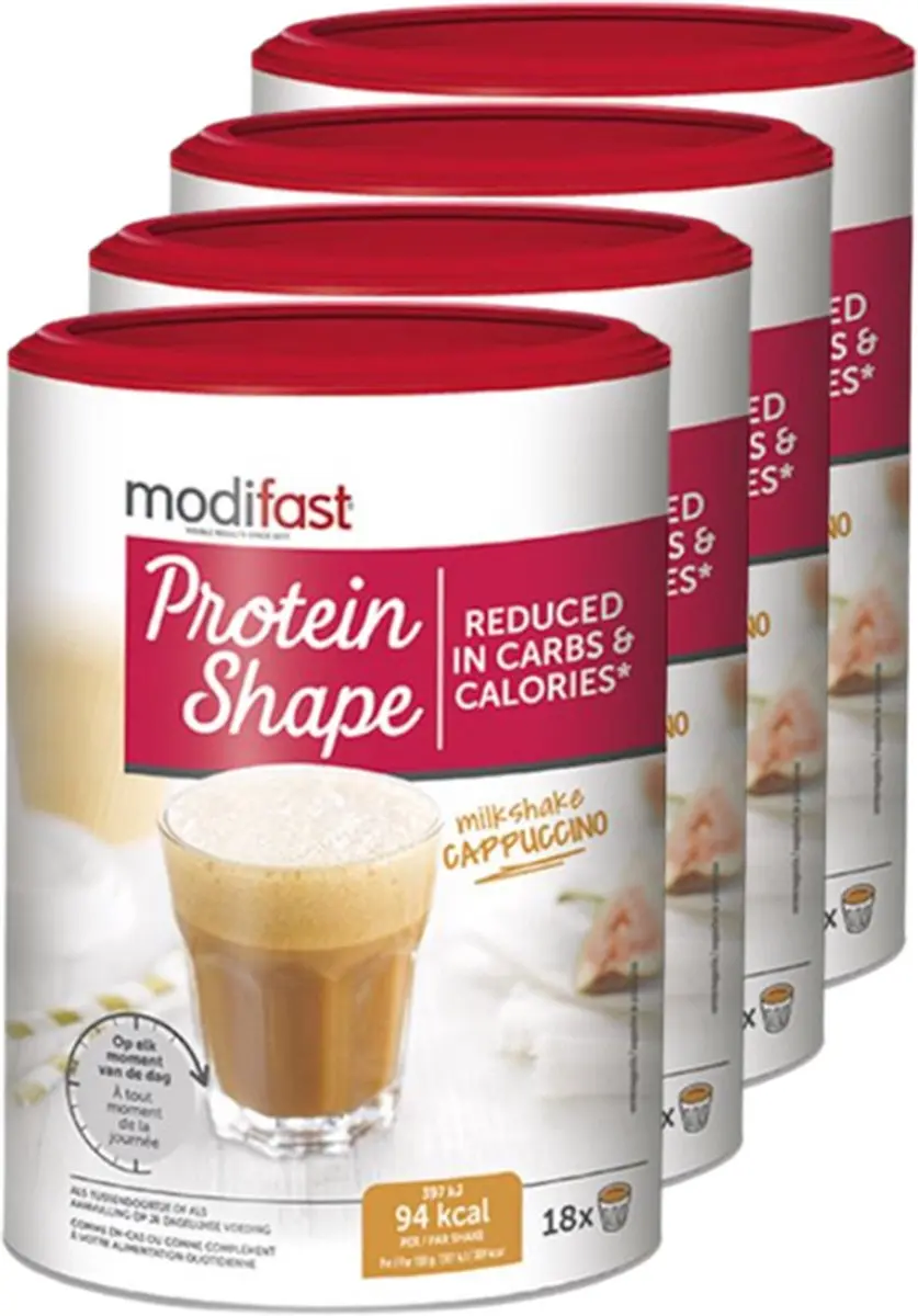 Modifast Protein Shape Milkshake Cappuccino 4x420g