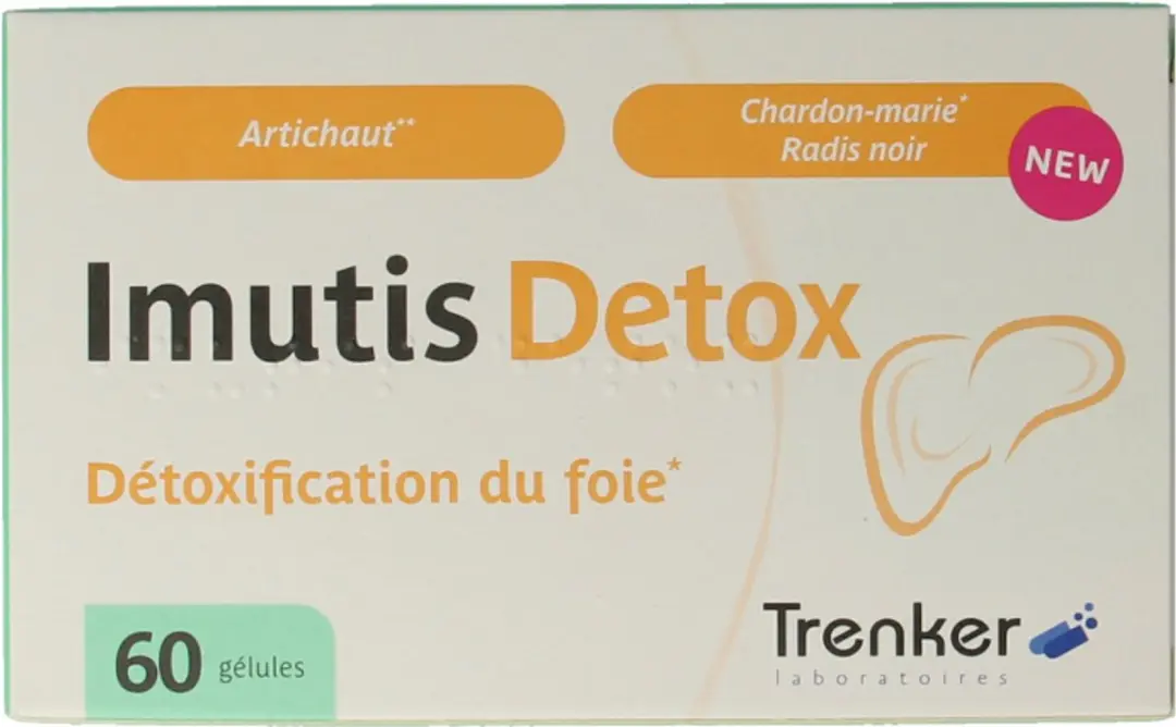 Trenker Imutis Detox Capsules 60 Stuks