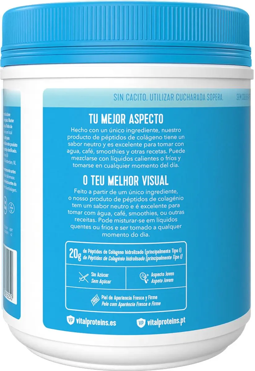 Vital Proteins Collageenpeptiden 567g - Transparant