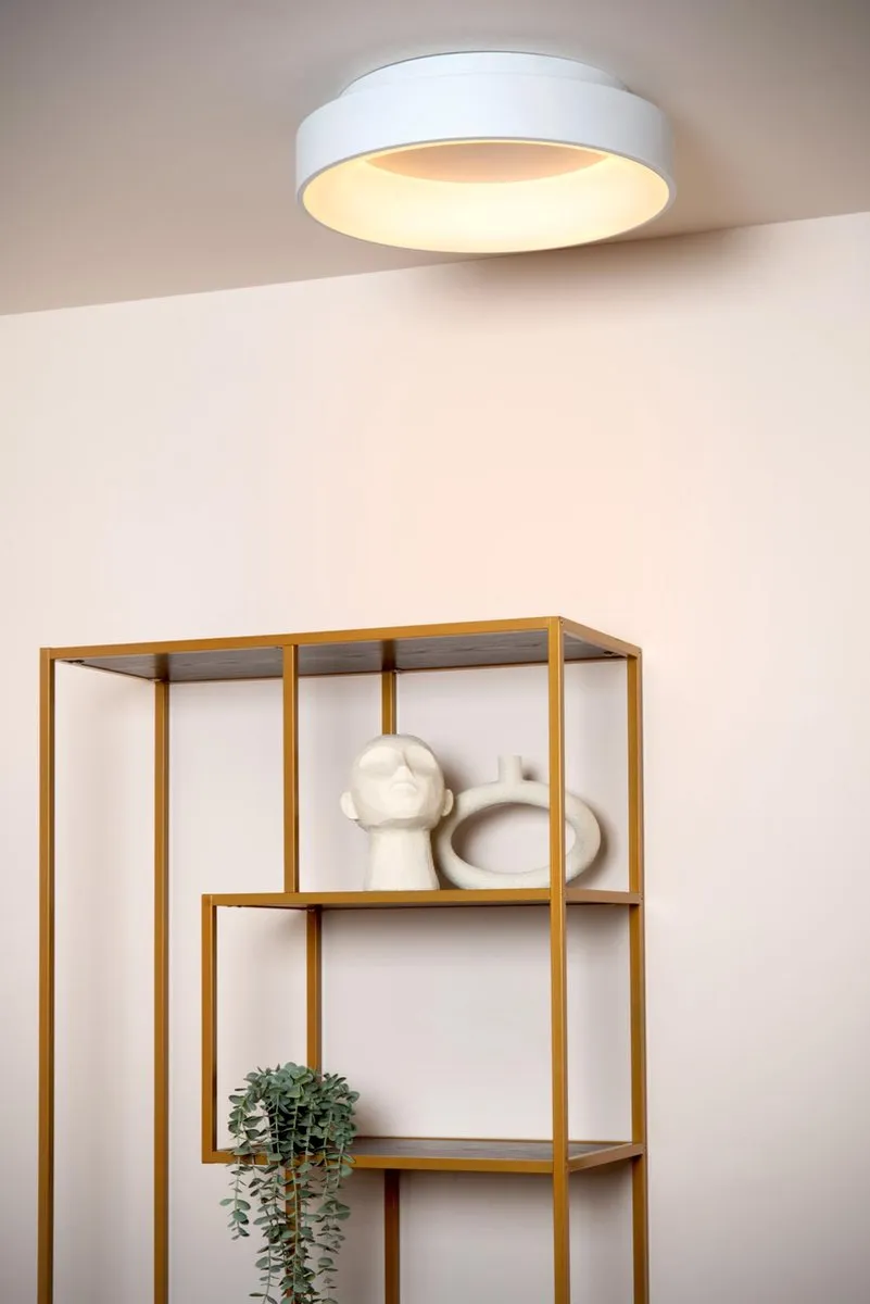 Lucide Mirage Plafondlamp Ø45cm - LED 33W 2700K Wit