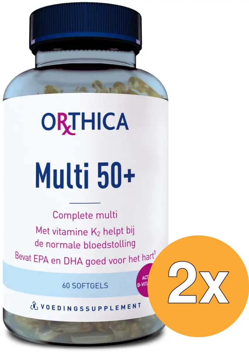 Orthica Multi 50+ Softgels - 120 Stuks