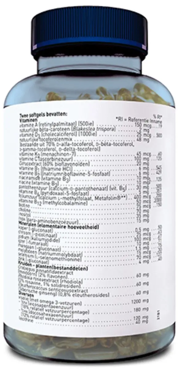 Orthica Multi 50+ Softgels - 120 Stuks