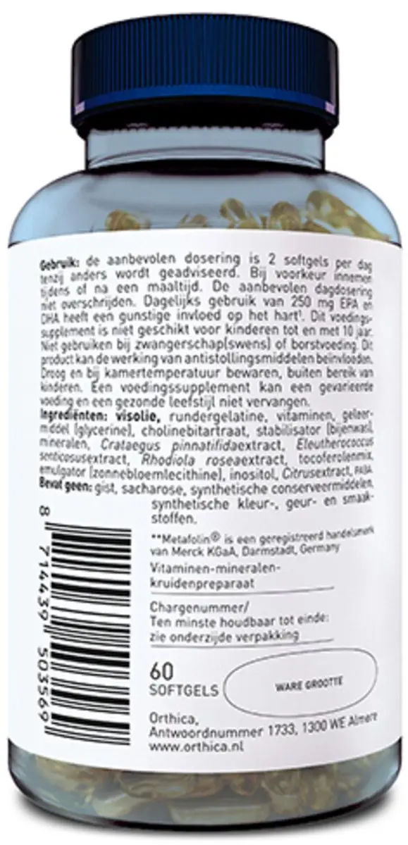 Orthica Multi 50+ Softgels - 120 Stuks