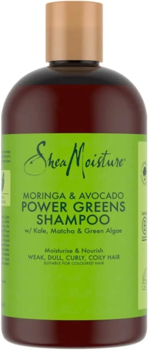 Shea Moisture Moringa & Avocado Power Greens Shampoo 384ml