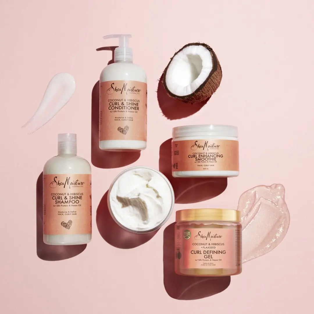 Shea Moisture Coconut & Hibiscus Haargel 431ml