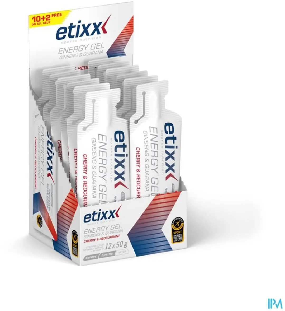 Etixx Energy Gel Red Fruits 12x50g