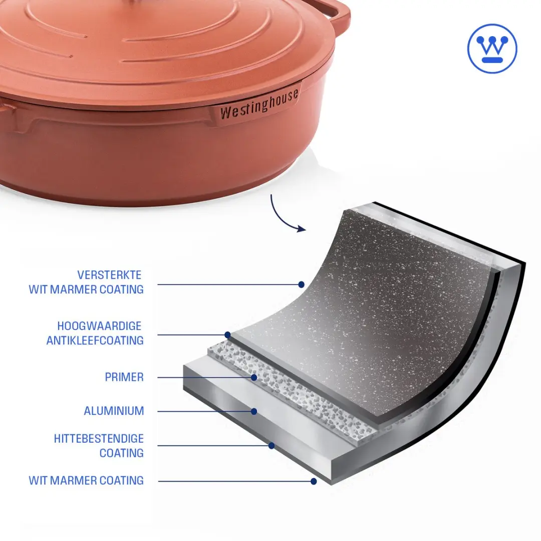 Westinghouse Performance Hapjespan 5L - Ø32cm - Oranje