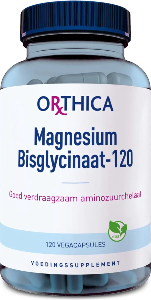 Orthica Magnesium Bisglycinaat 120 Vegacapsules