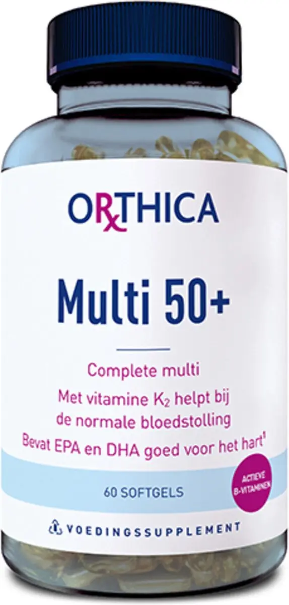 Orthica Multi 50+ Multivitamine 60 Softgels