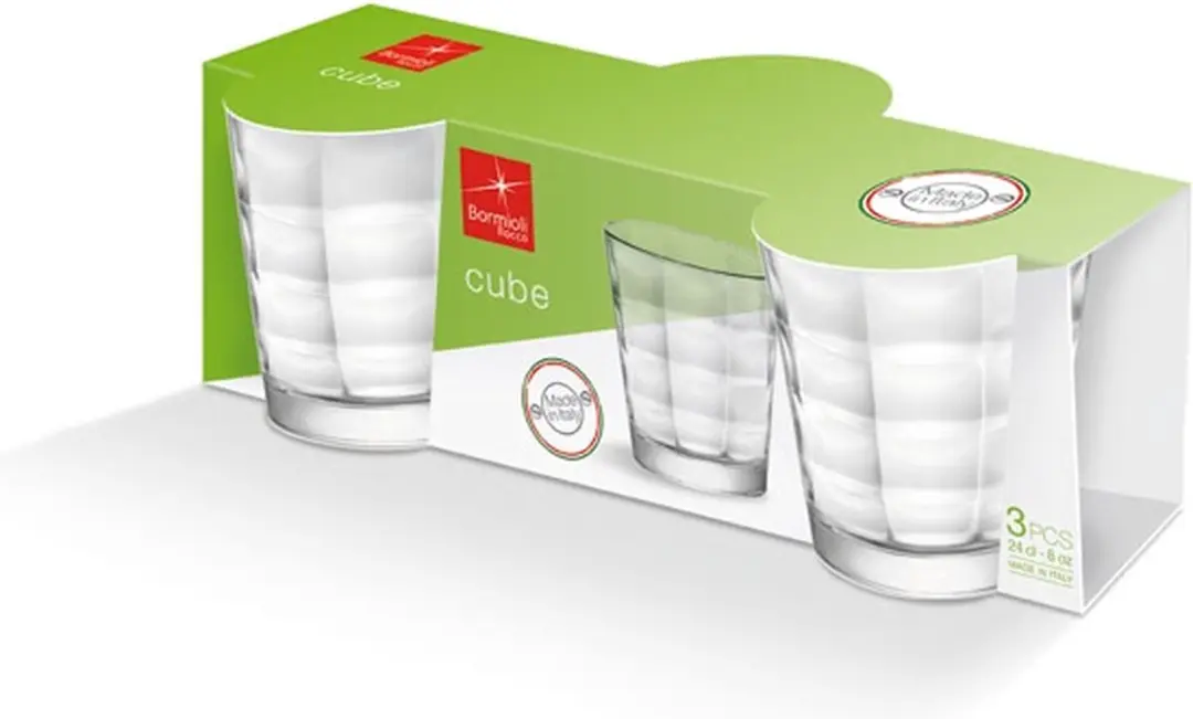 Bormioli Cube Waterglas 24cl