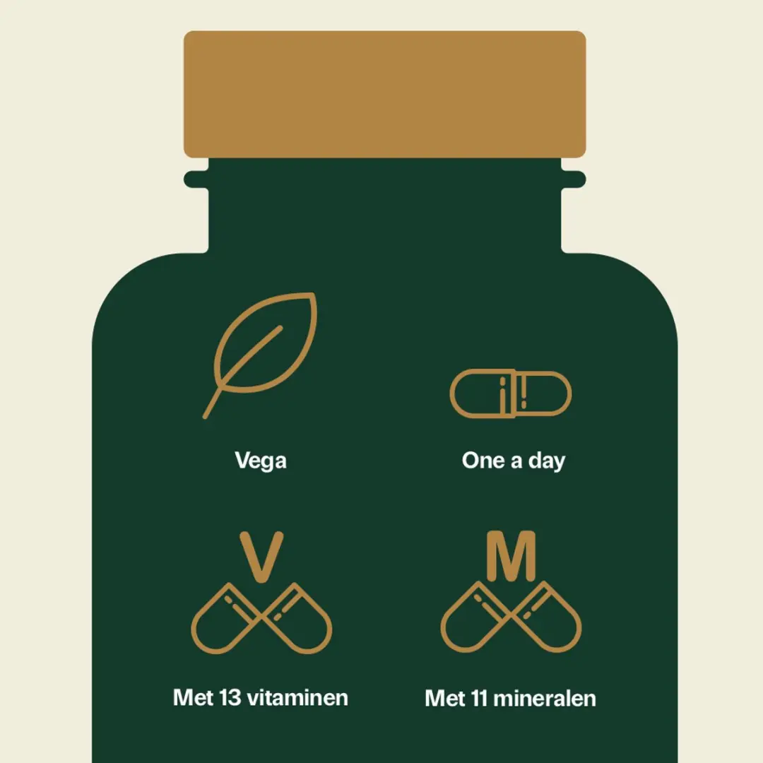 Golden Naturals Multi Gold Capsules 60 Stuks
