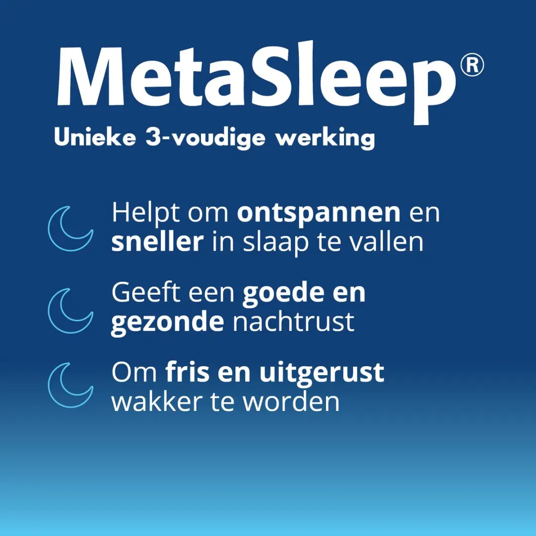 Metagenics MetaSleep 30 Tabletten - Valeriaan & Citroenmelisse
