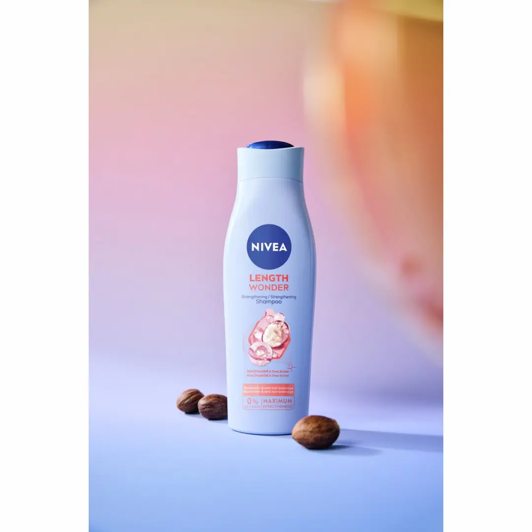 NIVEA Length Wonder Shampoo 400ml - Versterkend