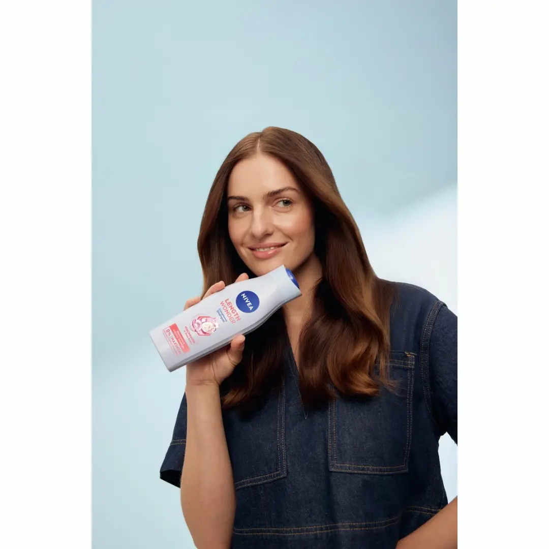 NIVEA Length Wonder Shampoo 400ml - Versterkend