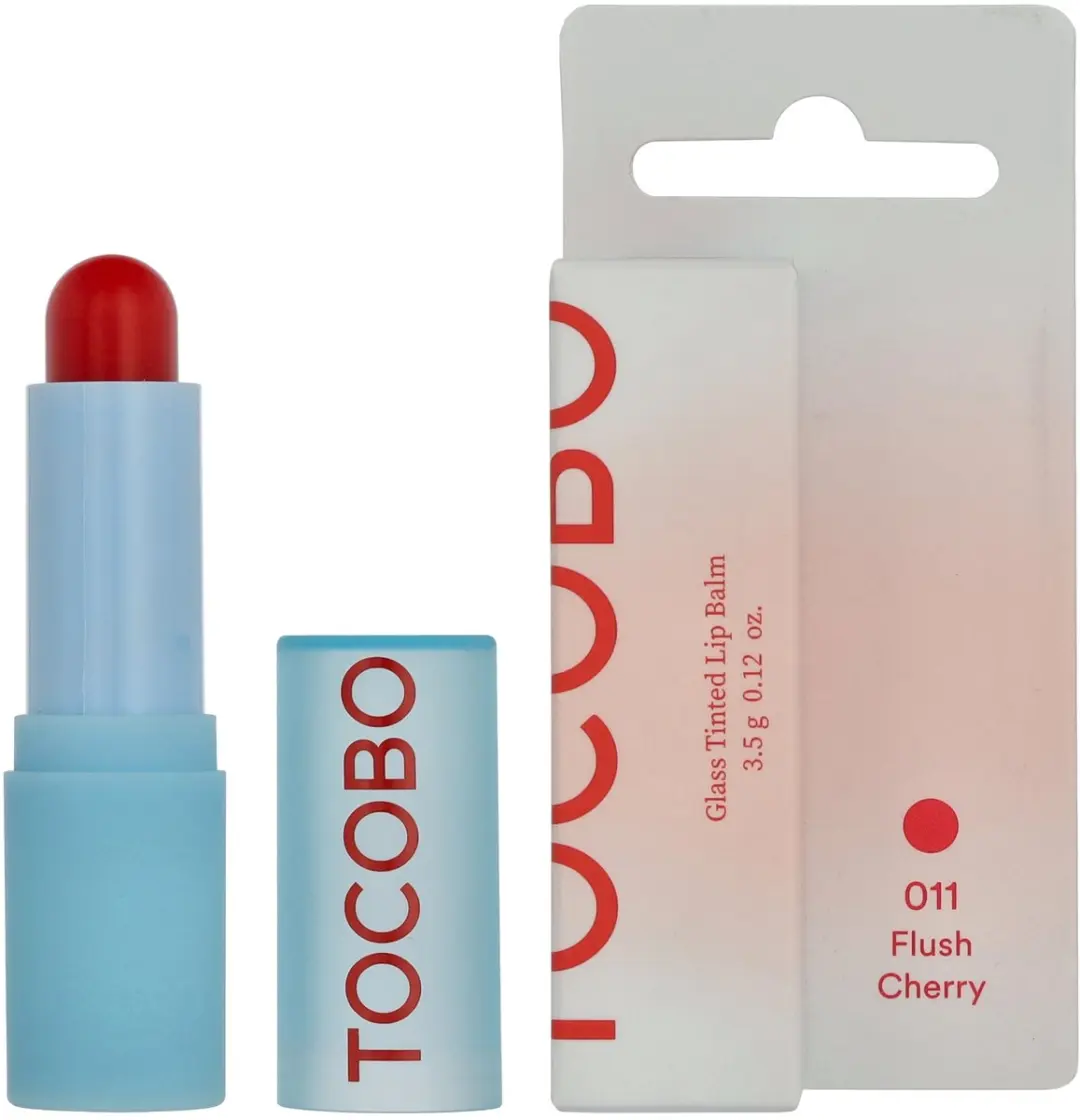 Tocobo Glass Tinted Lip Balm 011 Flush Cherry - 3.5cl