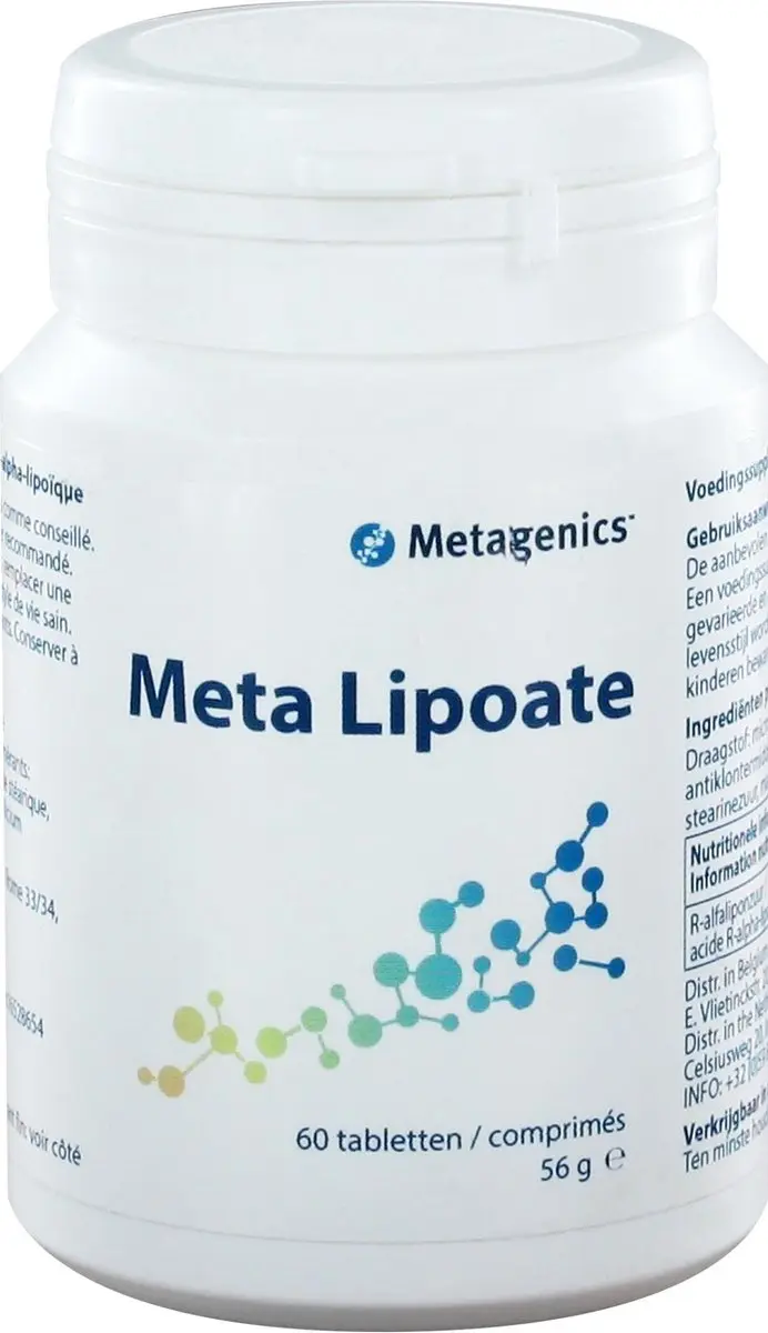 Metagenics Meta Lipoate 60 Tabletten
