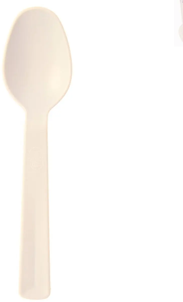 Orion Tafellepels Plastic Crème - 6 Stuks