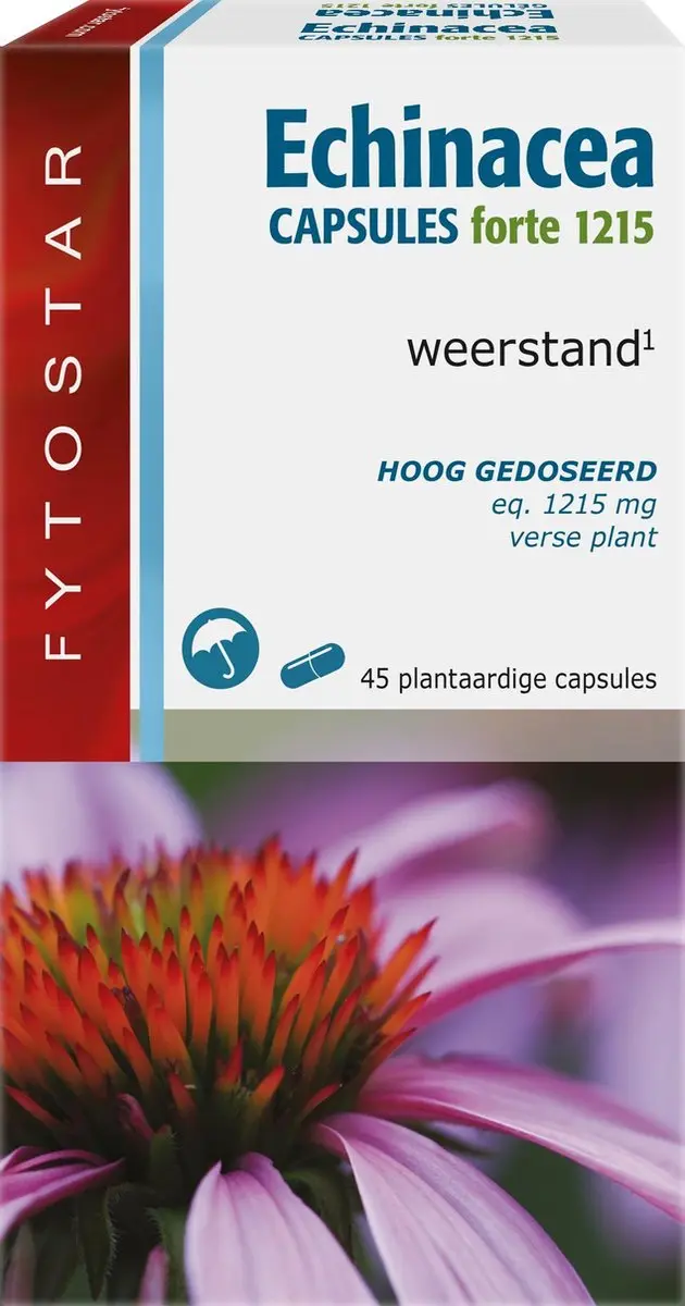 Fytostar Echinacea Forte 1215mg Voedingssupplement