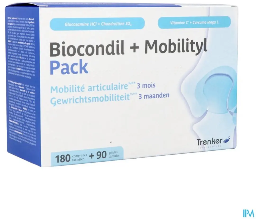 Trenker Duopack Biocondil 180 + Mobilityl 90 Capsules