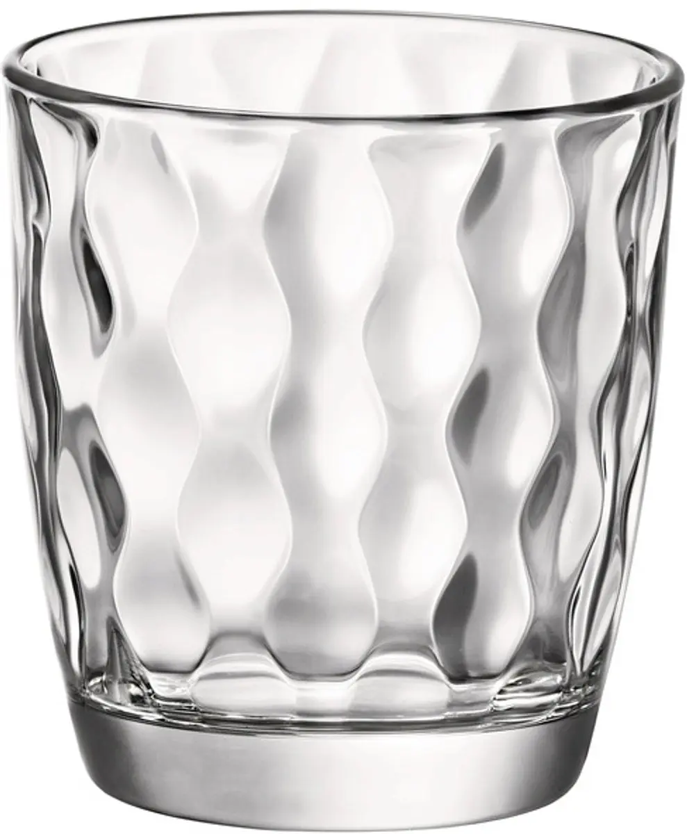 Bormioli Silk Glas Transparant 29cl Set 6
