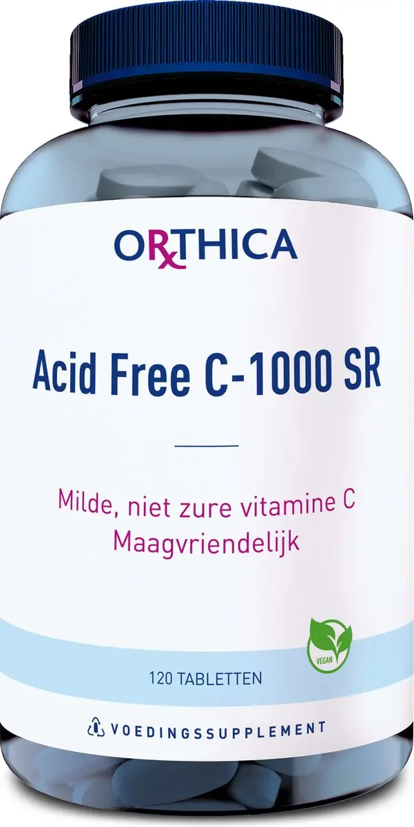Orthica Acid Free C-1000 SR Vitamine C 120 Tabletten