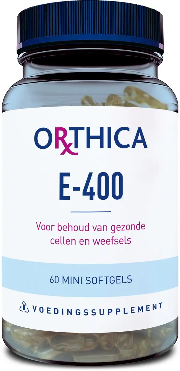 Orthica E-400 Vitamine E 60 Mini Softgels