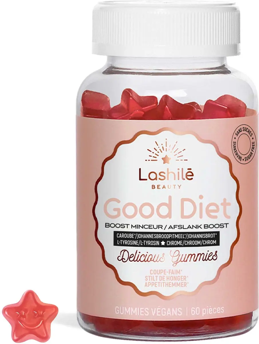 Lashilé Beauty Good Diet Hongerstillende Gummies 60 Stuks