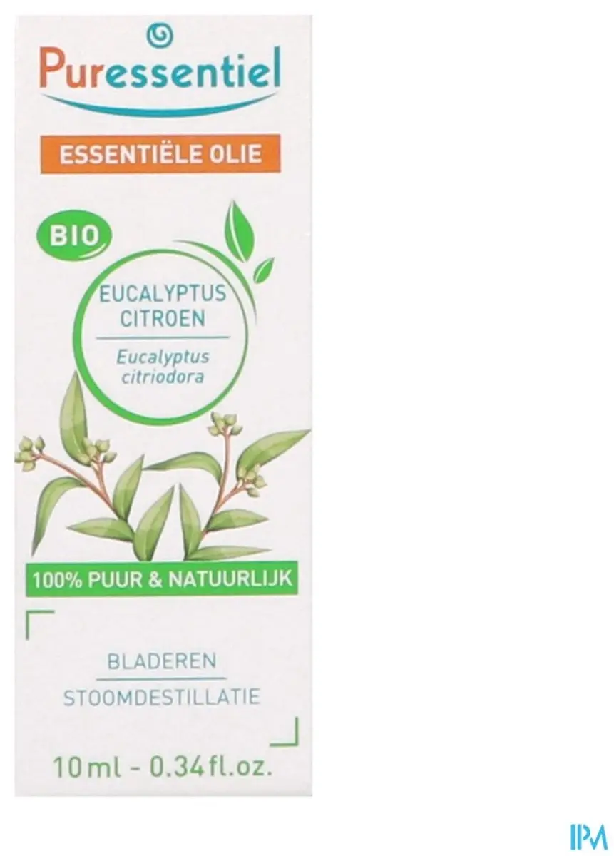 Puressentiel Eucalyptus Citroen Etherische Olie Biologisch 10ml