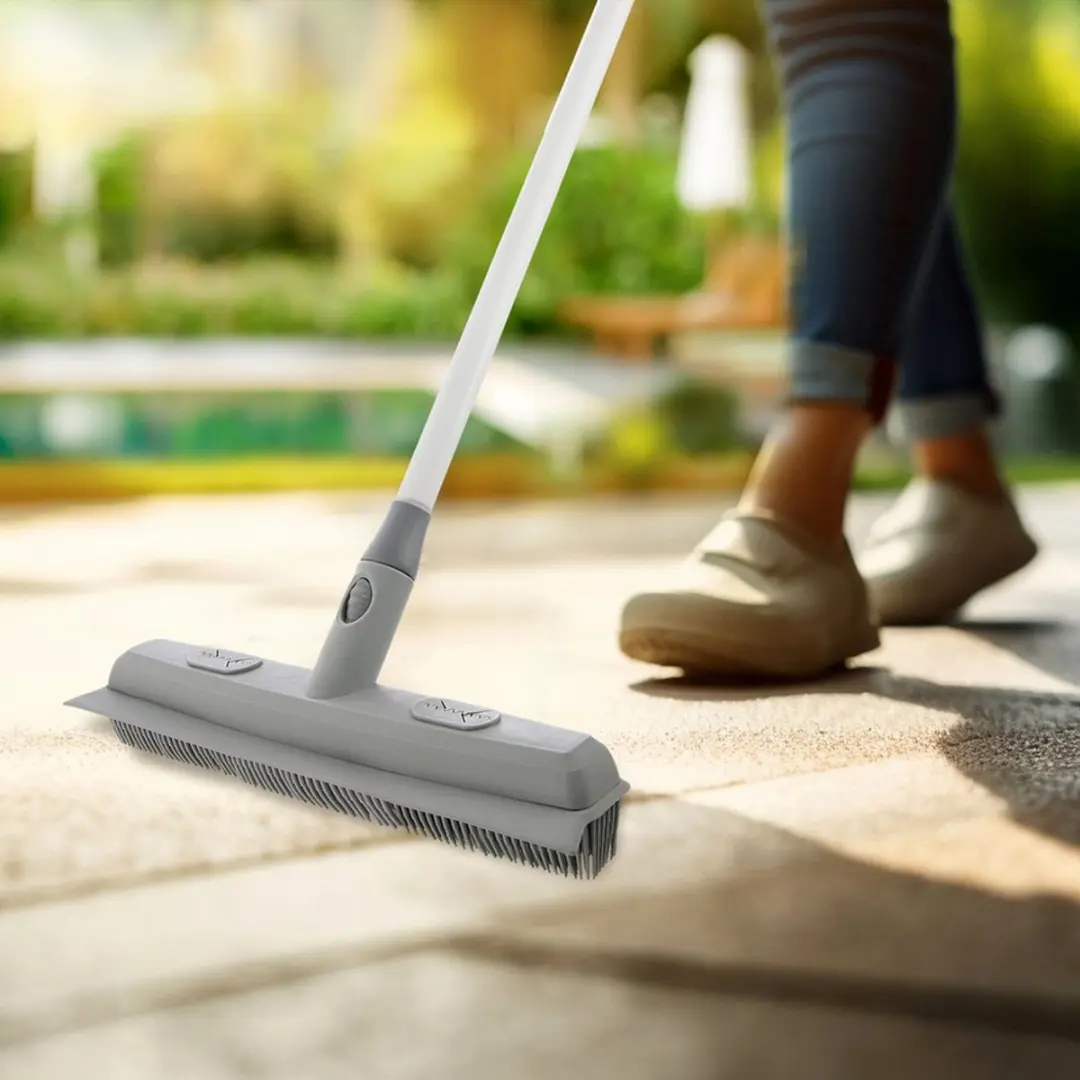Orion Clean System Rubber Bezem 34cm - Grijs - afbeelding 6 van 6