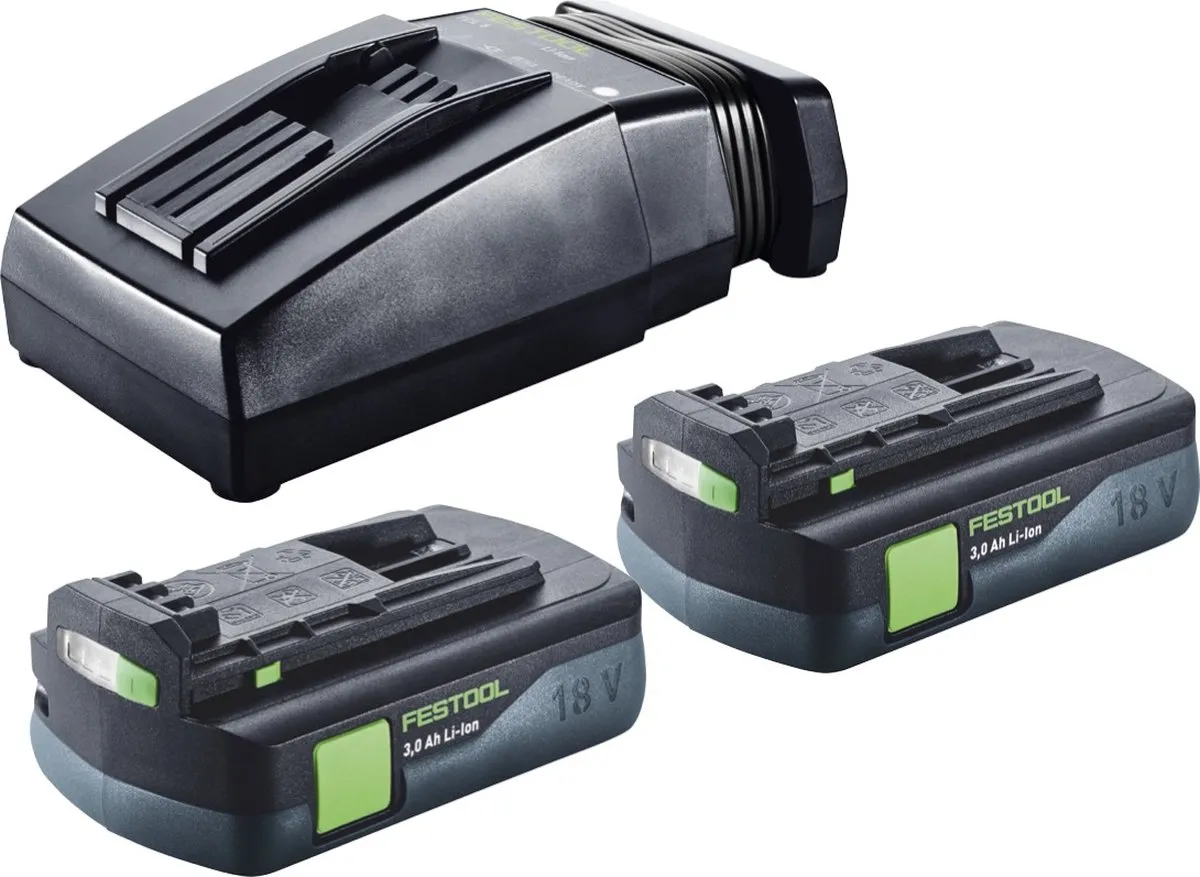 Festool TPC 18/4 I-Basic Klopboormachine 75Nm - 2x 3.0Ah Accu + Lader
