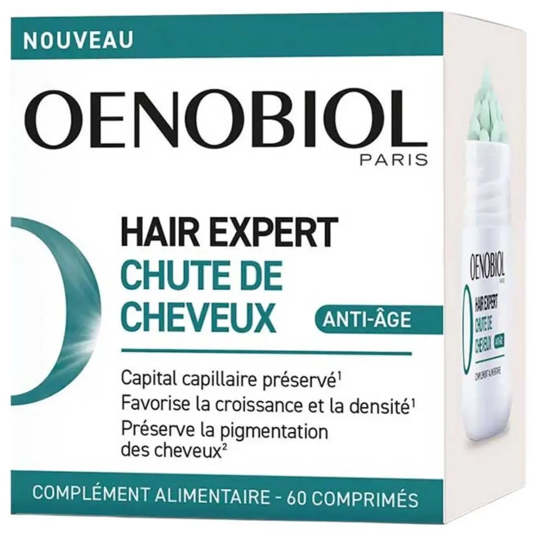 Oenobiol Hair Expert Haaruitval Tabletten 60 Stuks