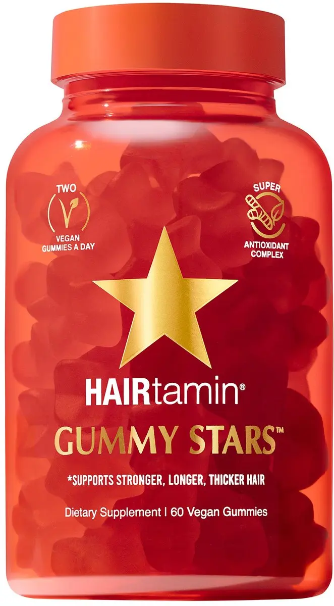 HAIRtamin Gummy Stars Haarvitamines Gummies 60 Stuks